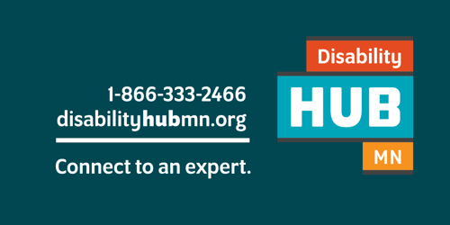 four inch by two inch magnet showing Hub logo, toll free number 866-333-2466, Hub website URL and 'Connect to an expert."