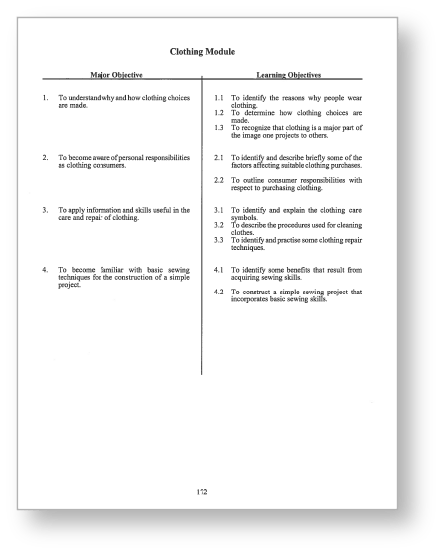 Page from the government of Newfoundland and Labrador's clothing module (PDF)